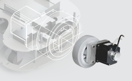 Power assembly of service robot